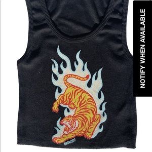 Badwood Twin Flame tank top